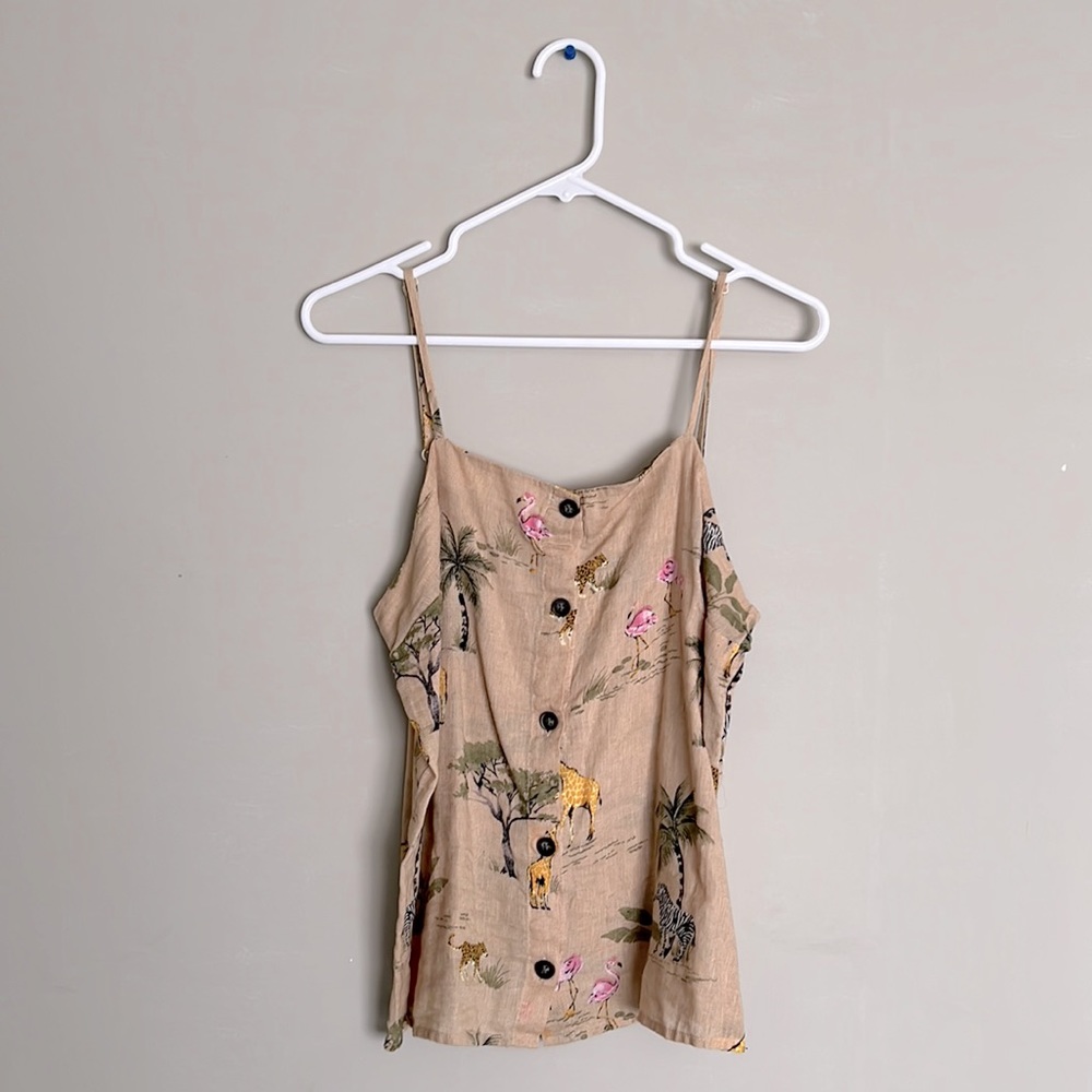 Animal Print Cami